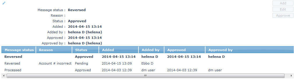 Message status_Edited details