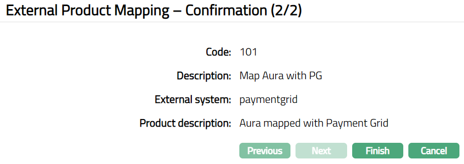 External Product Mapping | Documentation