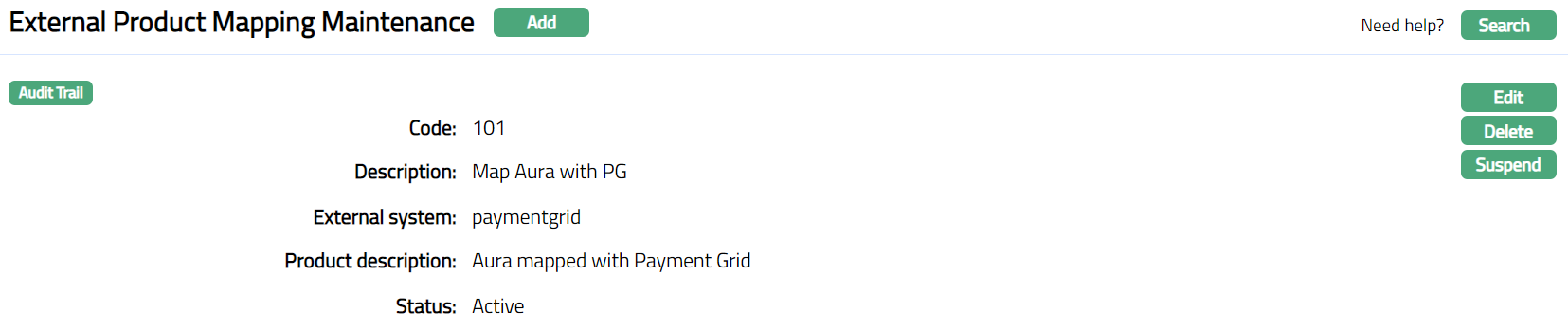External Product Mapping | Documentation
