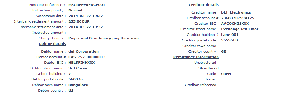Payment Information_view screen