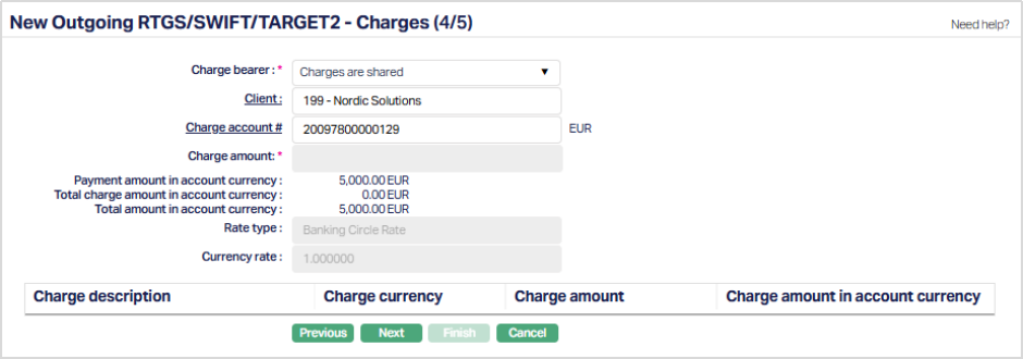 New Outgoing RTGS, SWIFT,TARGET2 - Charges 4_5(Pay by
cash)
